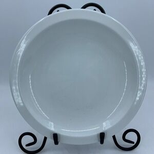 Pottery Barn Suppertime White Ceramic Salad Dessert Plate 7.75" Farmhouse Beach